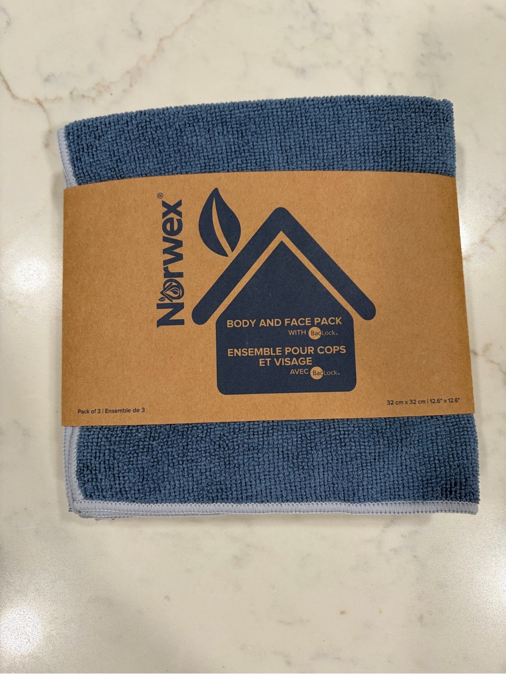 Norwex Body and Face Pack - Slate Blue